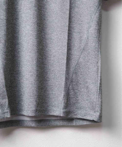 NO WAY(ノーウェイ)の「/ドライメッシュ 吸汗速乾ショートスリーブTシャツ/(Tシャツ/カットソー・メンズ・チャコール/グレー/ネイビー・LARGE/X-LARGE/MEDIUM)」の5枚目の写真
