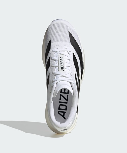 adidas adizero Evo SL メンズ25.0cmホワイト adidas ADIZERO EVO SL（Men's）クラウドホワイト/ コアブラック