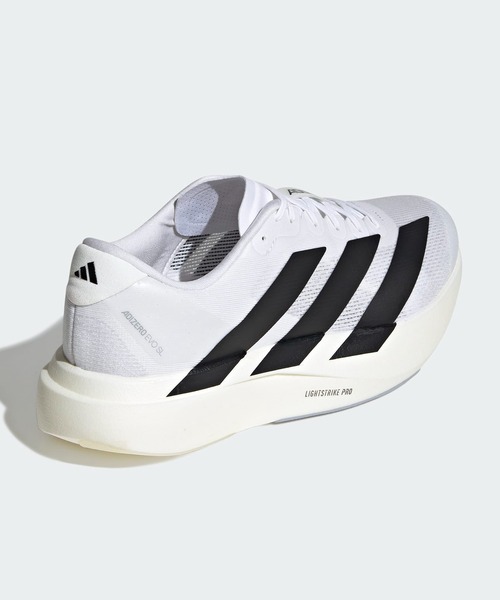 adidas adizero Evo SL メンズ25.0cmホワイト adidas ADIZERO EVO SL（Men's）クラウドホワイト/ コアブラック