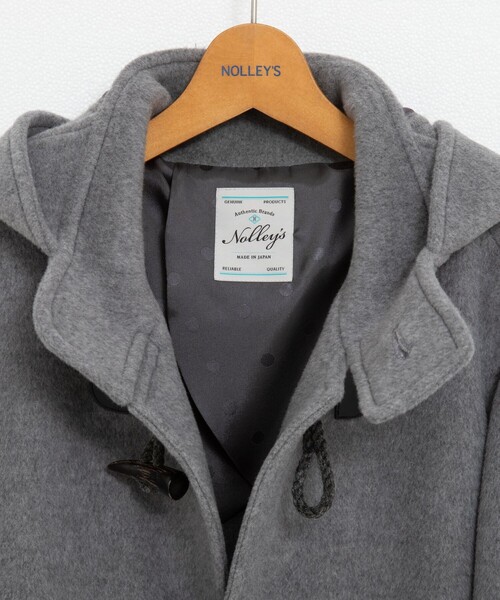 NOLLEY’S（ノーリーズ）の「NMPダッフルコート（ダッフルコート・レディース・グレー/ネイビー・M）」の21枚目の写真
