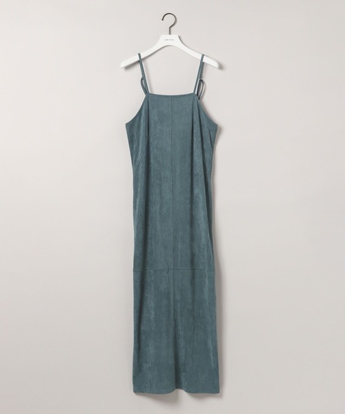 mysty woman(ミスティウーマン)の「スエードライクキャミワンピース 583329(ワンピース・レディース・ベージュ/キャメル/ブルー・FREE)」の11枚目の写真