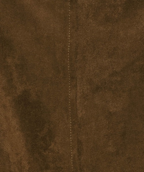 mysty woman(ミスティウーマン)の「スエードライクキャミワンピース 583329(ワンピース・レディース・ベージュ/キャメル/ブルー・FREE)」の7枚目の写真