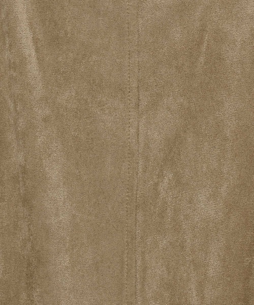 mysty woman(ミスティウーマン)の「スエードライクキャミワンピース 583329(ワンピース・レディース・ベージュ/キャメル/ブルー・FREE)」の4枚目の写真