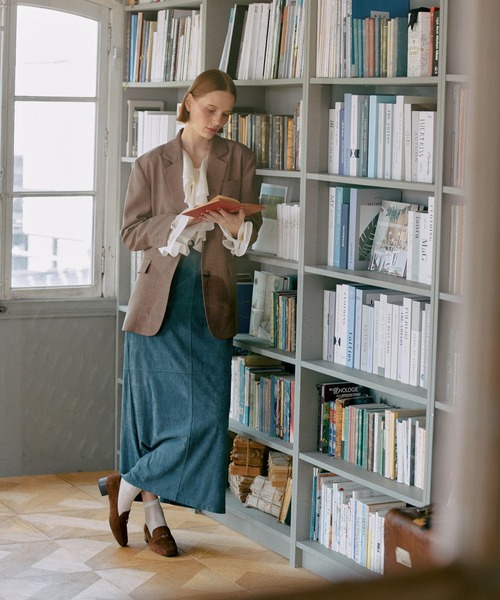 mysty woman(ミスティウーマン)の「スエードライクキャミワンピース 583329(ワンピース・レディース・ベージュ/キャメル/ブルー・FREE)」の16枚目の写真