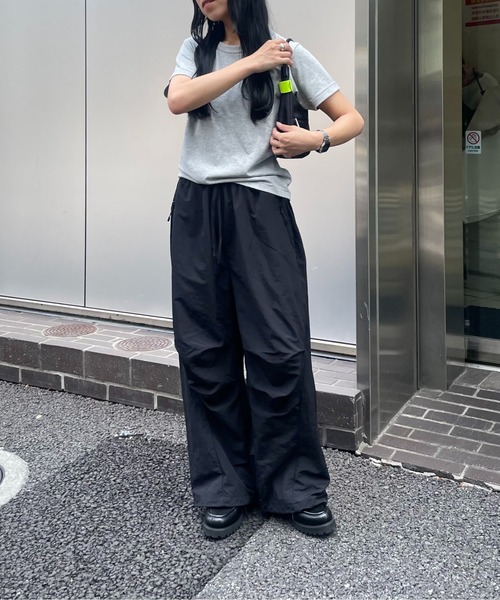 COLONY 2139(コロニートゥーワンスリーナイン)の「カーブライン撥水リップストップパンツ(その他パンツ・メンズ・ブラック/アイボリー・SMALL/MEDIUM/LARGE)」の10枚目の写真