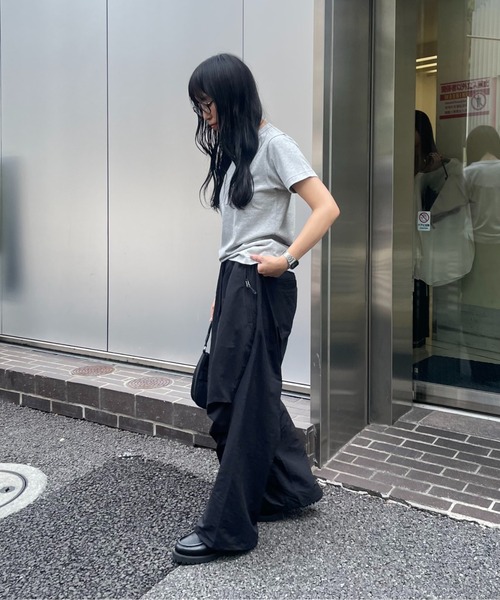 COLONY 2139(コロニートゥーワンスリーナイン)の「カーブライン撥水リップストップパンツ(その他パンツ・メンズ・ブラック/アイボリー・SMALL/MEDIUM/LARGE)」の11枚目の写真