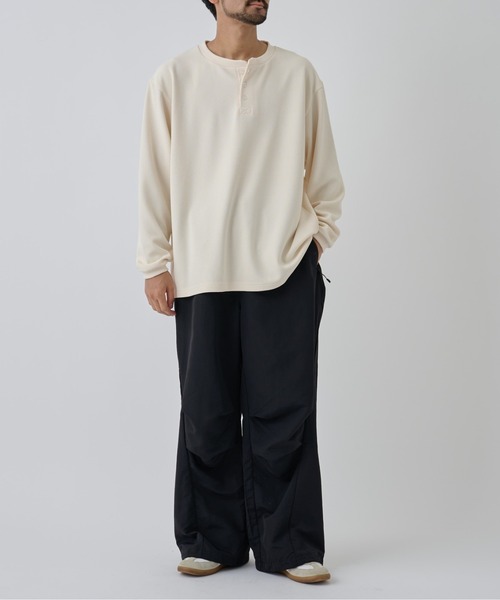 COLONY 2139(コロニートゥーワンスリーナイン)の「カーブライン撥水リップストップパンツ(その他パンツ・メンズ・ブラック/アイボリー・SMALL/MEDIUM/LARGE)」の18枚目の写真