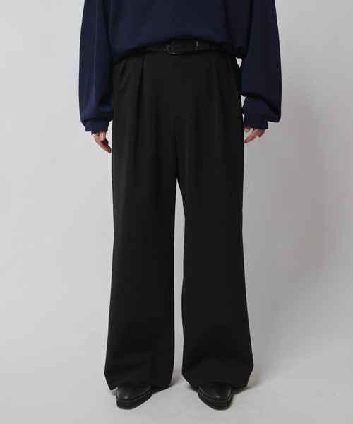 ルイさま＊確認ページです ダブルクロス2タックワイドスラックス（スラックス）｜Lui's（ルイス