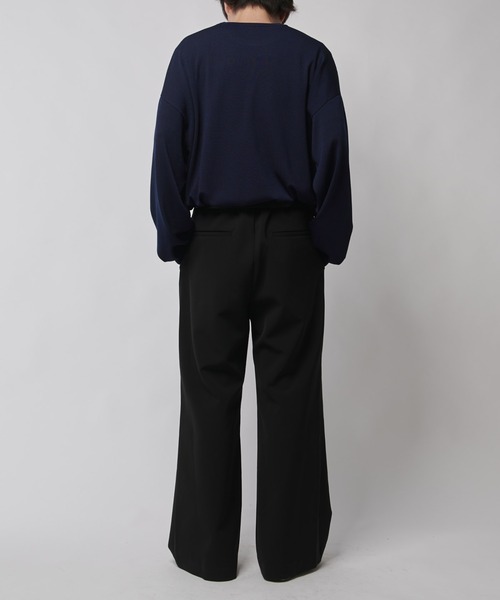 ダブルクロス2タックワイドスラックス（スラックス）｜Lui's（ルイス