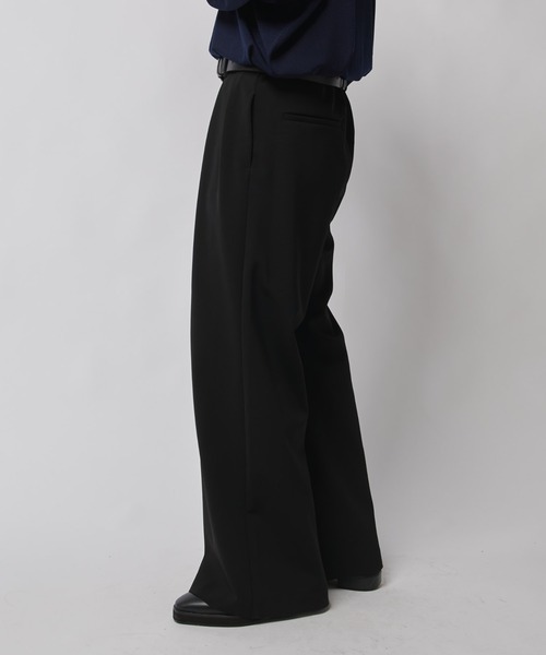 ダブルクロス2タックワイドスラックス（スラックス）｜Lui's（ルイス