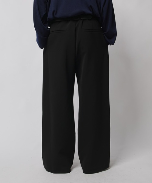 ダブルクロス2タックワイドスラックス（スラックス）｜Lui's（ルイス