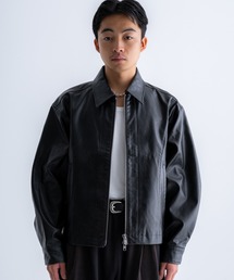 SINSS(VX)Seam line zip blouson / V[CWbvu](u])