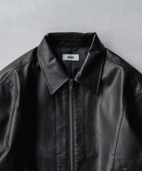 SINSS Seam line zip blouson Sサイズ Seam line zip blouson / シーム