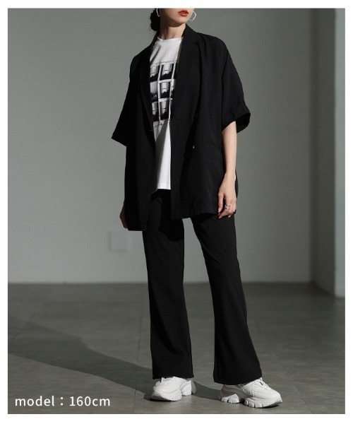 Sawa a la mode(サワアラモード)の「多機能グラフィックプリントTシャツ(Tシャツ/カットソー・レディース・オフホワイト/ブラウン・FREE)」の19枚目の写真
