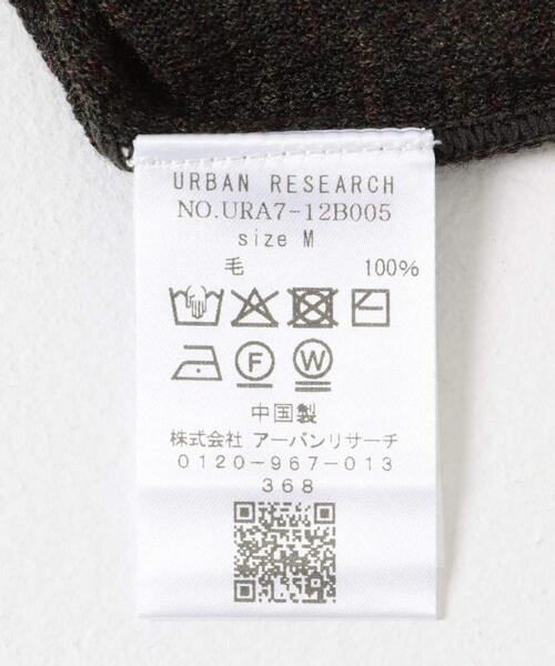 URBAN RESEARCH（アーバンリサーチ）の「new basic　LOA LONG-SLEEVE KNIT T-SHIRTS（Tシャツ/カットソー・メンズ・オフホワイト/カーキ/ブラック・LARGE/MEDIUM/X-LARGE）」の13枚目の写真