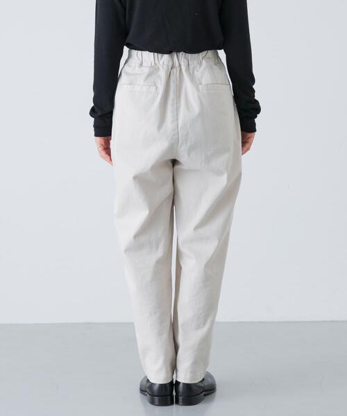かぐれ（カグレ）の「コットンストレッチイージーパンツ（その他パンツ・レディース・ベージュ/ブラック/オフホワイト/グレー・FREE）」の15枚目の写真