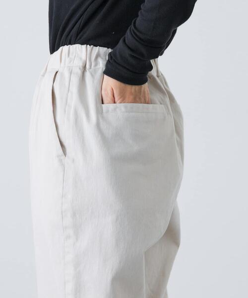 かぐれ（カグレ）の「コットンストレッチイージーパンツ（その他パンツ・レディース・ベージュ/ブラック/オフホワイト/グレー・FREE）」の18枚目の写真