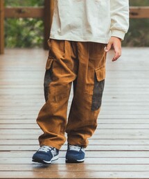 細コール カーゴパンツ 2025FW(90~140cm)