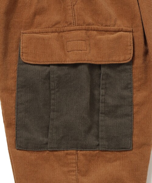 BEAMS mini（ビームスミニ）の「細コール カーゴパンツ 2025FW（90～140cm）（その他パンツ・キッズ・オリーブ/ベージュ・100/140/130/120/110/90）」の6枚目の写真