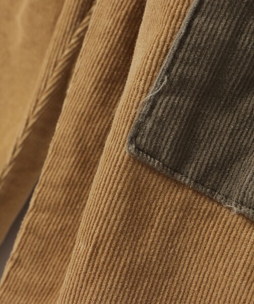 BEAMS mini（ビームスミニ）の「細コール カーゴパンツ 2025FW（90～140cm）（その他パンツ・キッズ・オリーブ/ベージュ・100/140/130/120/110/90）」の11枚目の写真