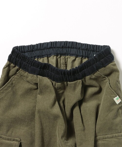 BEAMS mini（ビームスミニ）の「細コール カーゴパンツ 2025FW（90～140cm）（その他パンツ・キッズ・オリーブ/ベージュ・100/140/130/120/110/90）」の16枚目の写真