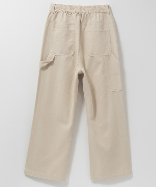 NAVY(ネイビー)の「nAvy 毎日はきたくなるデニム「マイデニ」 ワイドペインターパンツ(デニムパンツ・レディース・ブラック/アイボリー/ブルー系・L/M/S)」の17枚目の写真