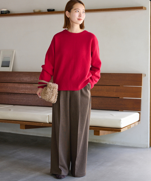 【RED VALENTINO】カシミヤ混 バックレース クルーネックカーディガン 中古・古着通販】VALENTINO (ヴァレンティノ) カシミヤブレンドレース