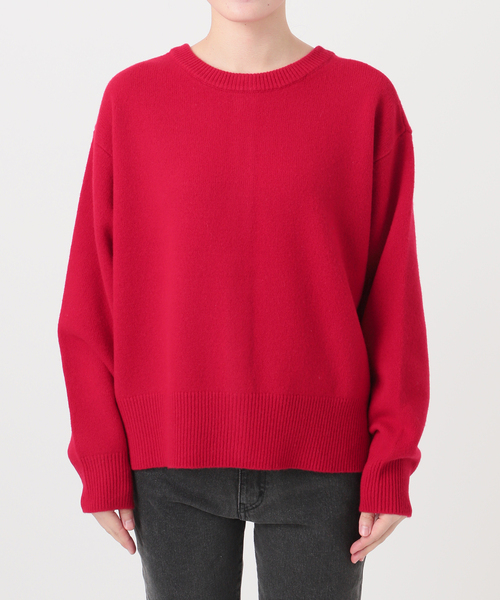 セール】ウールカシミヤ2WAYクルーネックカーディガン（カーディガン