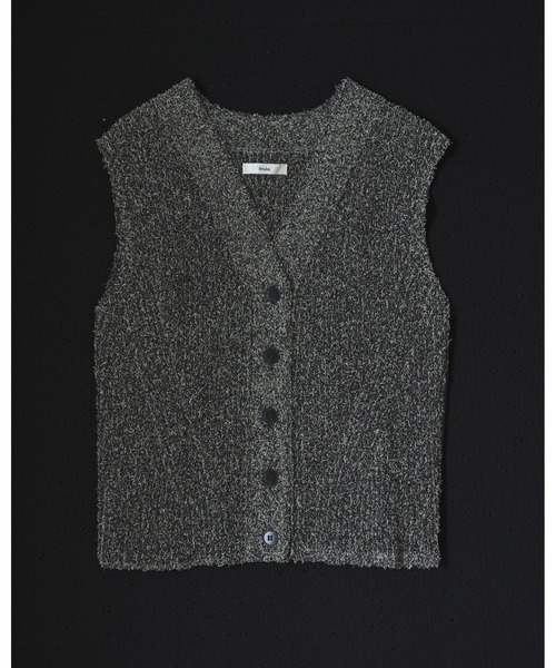 セール】Curlyarn Knit Vest（ベスト）｜anuke（アンヌーク）の