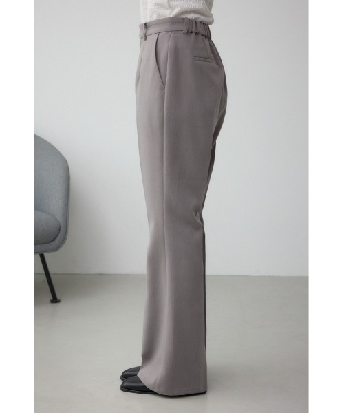 AZUL by moussy（アズールバイマウジー）の「VENUSフレアパンツ（スラックス・レディース・ボルドー/杢グレー/アイボリー/ブラック・MEDIUM/LARGE/SMALL）」の16枚目の写真