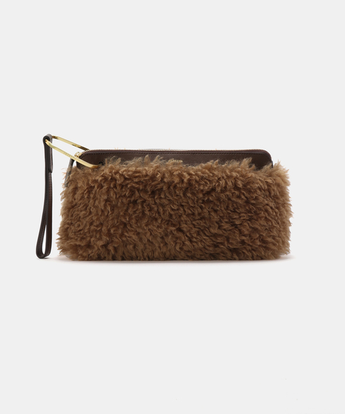 ORSETTO（オルセット）の「【ORSETTO/オルセット】Boa Clutch Bag（クラッチバッグ・レディース・キャメル・FREE）」の15枚目の写真