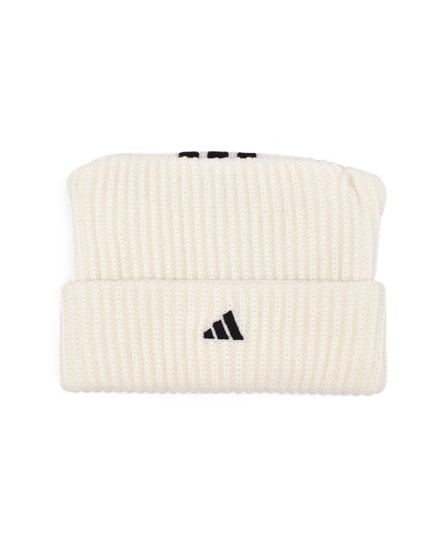 adidas（アディダス）の「adidas/アディダス ADU CAT WATCH ACRYLIC キッズ ビーニー ニット帽 K253011606（ニットキャップ/ビーニー・キッズ・ホワイト/ブラック・FREE）」の2枚目の写真