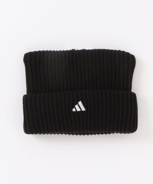 adidas（アディダス）の「adidas/アディダス ADU CAT WATCH ACRYLIC キッズ ビーニー ニット帽 K253011606（ニットキャップ/ビーニー・キッズ・ホワイト/ブラック・FREE）」の8枚目の写真