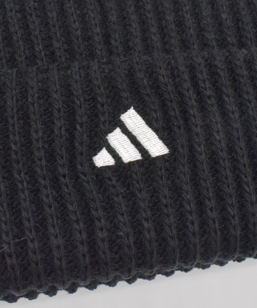 adidas（アディダス）の「adidas/アディダス ADU CAT WATCH ACRYLIC キッズ ビーニー ニット帽 K253011606（ニットキャップ/ビーニー・キッズ・ホワイト/ブラック・FREE）」の6枚目の写真