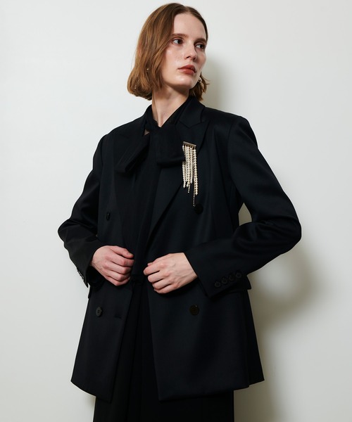 allureville（アルアバイル）の「WEEPING PEARLブローチ（ブローチ/コサージュ・レディース・ホワイト系その他・FREE）」の5枚目の写真