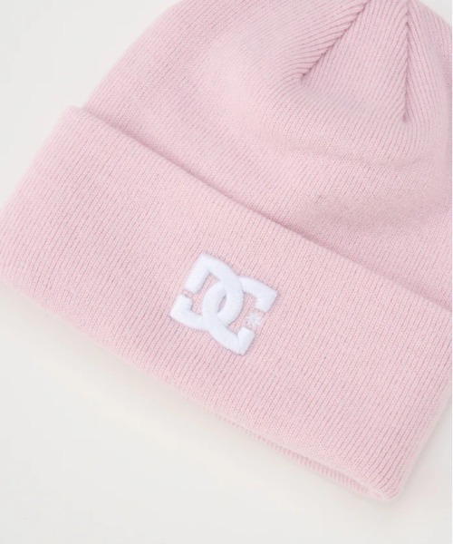 DC（ディーシー）の「DC/ディーシー ビーニー 25 DOUBLE WATCH STAR DBE254233（ニットキャップ/ビーニー・メンズ・ピンク/ブラック×ホワイト/ブラック×ブラック・FREE）」の12枚目の写真