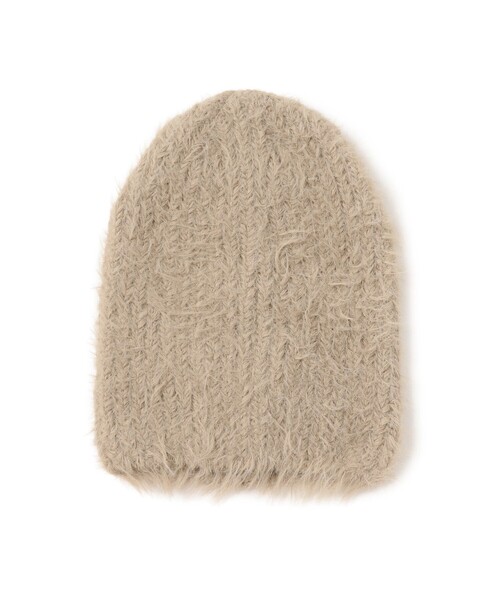 BEAMS（ビームス）の「ロング シャギー ワッチキャップ（ニットキャップ/ビーニー・メンズ・ベージュ/ネイビー/ブラック・ONE SIZE）」の2枚目の写真