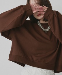 ad thie（アドティエ）の「ショート丈 スウェット プルオーバー（スウェット）」