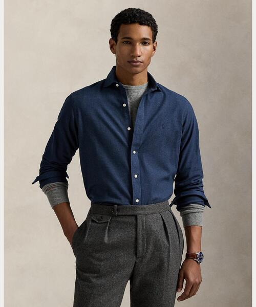 Ralph Lauren クラシックフィット シャツ S POLO RALPH LAUREN シャツ クラシック フィット シアサッカー メンズ