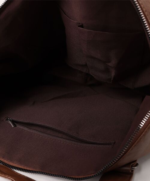 Burner(バーナー)の「【OKUOKU 0909】2WAY トート&ショルダーバッグ oku-bag-12-35【RBTS】(ショルダーバッグ・レディース・ブラウン/ブラック・FREE)」の5枚目の写真