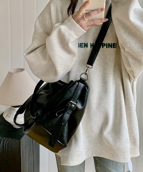 Burner(バーナー)の「【OKUOKU 0909】2WAY トート&ショルダーバッグ oku-bag-12-35【RBTS】(ショルダーバッグ・レディース・ブラウン/ブラック・FREE)」の9枚目の写真