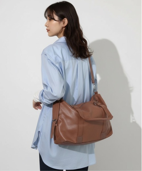 Burner(バーナー)の「【OKUOKU 0909】2WAY トート&ショルダーバッグ oku-bag-12-35【RBTS】(ショルダーバッグ・レディース・ブラウン/ブラック・FREE)」の13枚目の写真