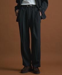 PUBLIC TOKYO パブリックトウキョウ　スラックス　ネイビー 即完品 PUBLICTOKYO スラックス ネイビー L パブリック