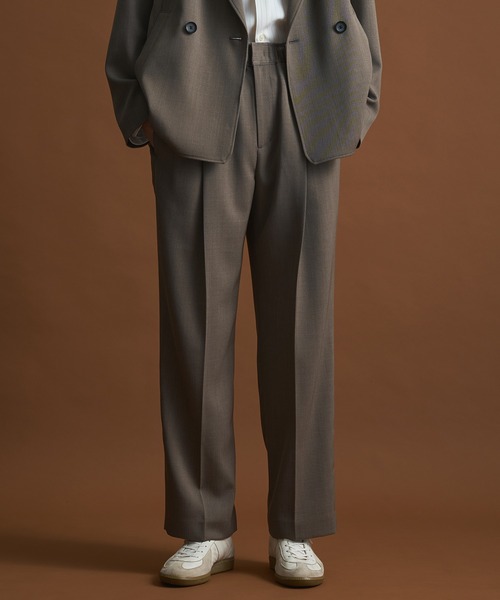 セットアップ対応〉AQUA WOOLカルゼタックスラックス（スラックス