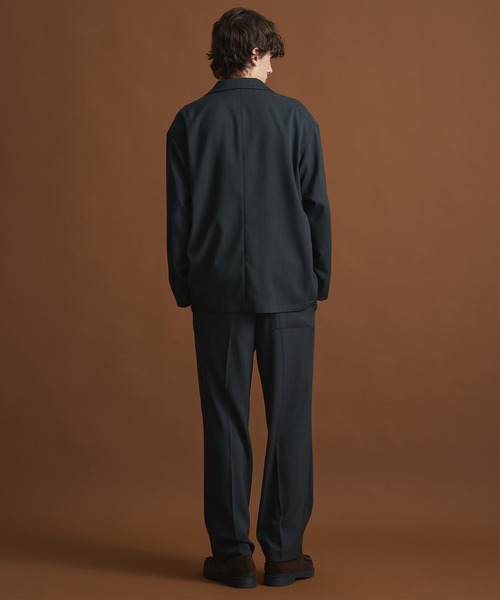 セットアップ対応〉AQUA WOOLカルゼタックスラックス（スラックス