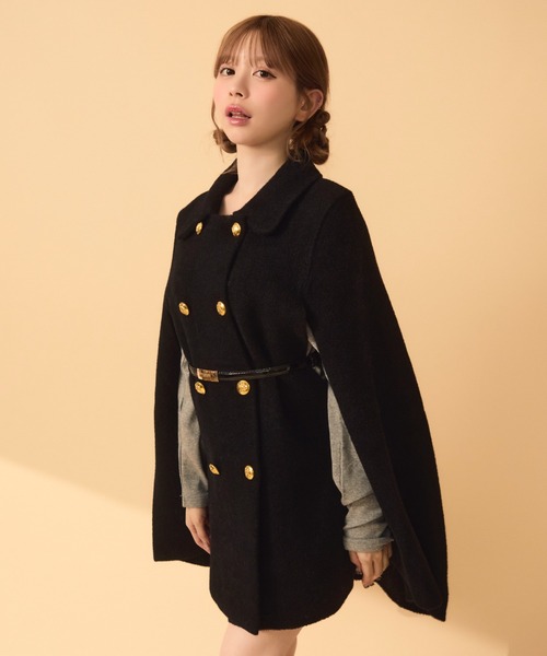 Riさま専用♡11月1日までmaison de Dolce. ケープコート♡美品 Riさま