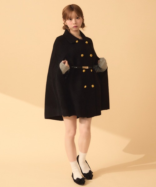 ティディ風ケープコート セール】クラシカルケープコート（その他アウター）｜TITTY&CO.（ティ