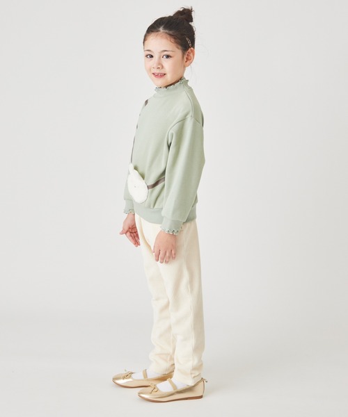 セール】どうぶつポシェット裏起毛トレーナー（スウェット）｜ever