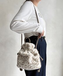 Chez toi | 巾着2WAYファーショルダー(ショルダーバッグ)