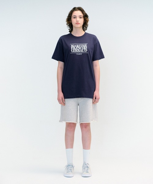 MARITHE + FRANCOIS GIRBAUD(マリテフランソワジルボー)の「CLASSIC LOGO TEE(Tシャツ/カットソー・レディース・Black/ブルー系/ヘザーグレー/Navy/White・SMALL/MEDIUM/LARGE/X-LARGE)」の11枚目の写真